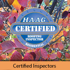 Haag Certified Roofing Inspector